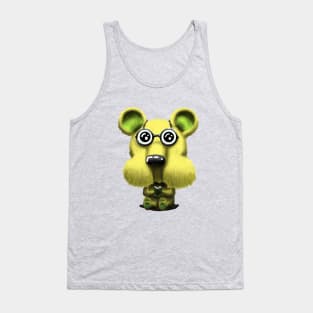 Yellow smart animal Tank Top